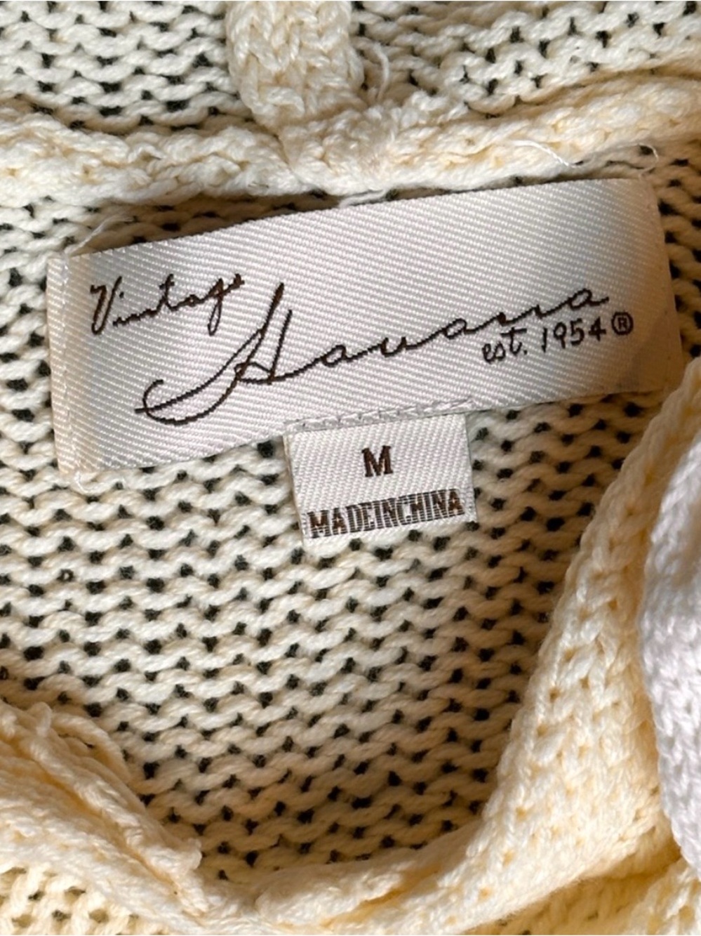 SURF Hoodie Sweater Butter Yellow from Vintage Havana size MEDIUM - Picture 9 of 14
